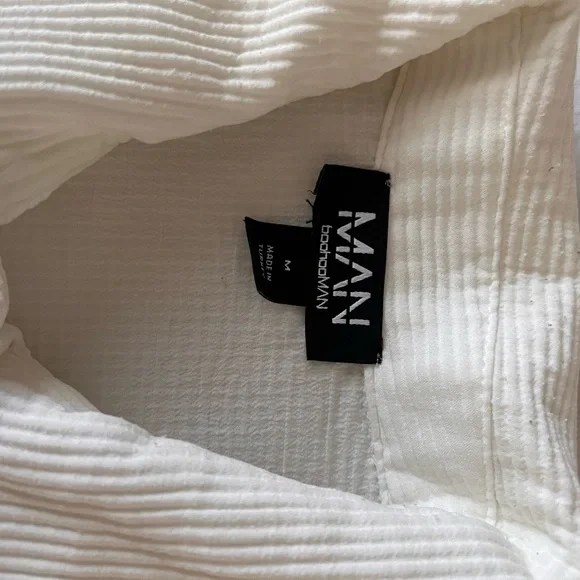 White Striped Casual Set - Picture 6 of 6